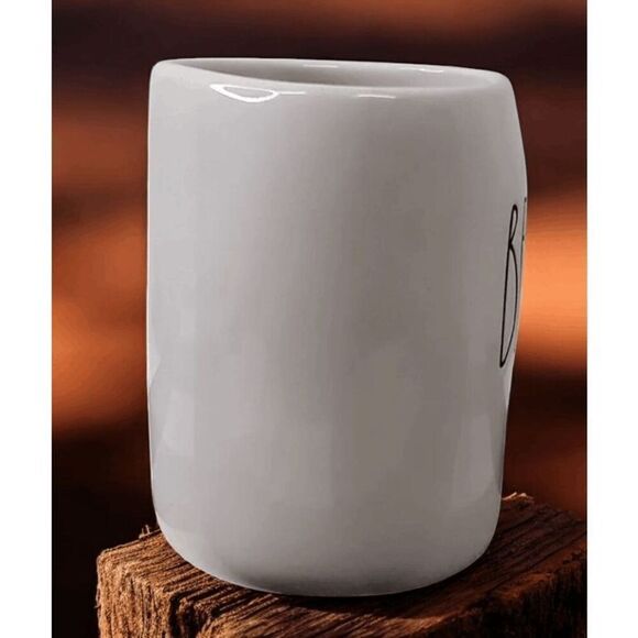 Rae Dunn BEAST Coffee Mug Artisan Collection White Cup - Picture 5 of 8